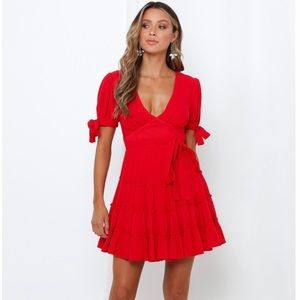 Hello Molly Moments Like This dress (red)